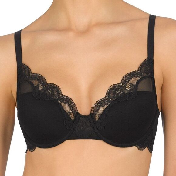✨ NATORI ✨ Elusive Full Fit Underwire Bra - [Size 34G, Black] - Picture 1 of 13